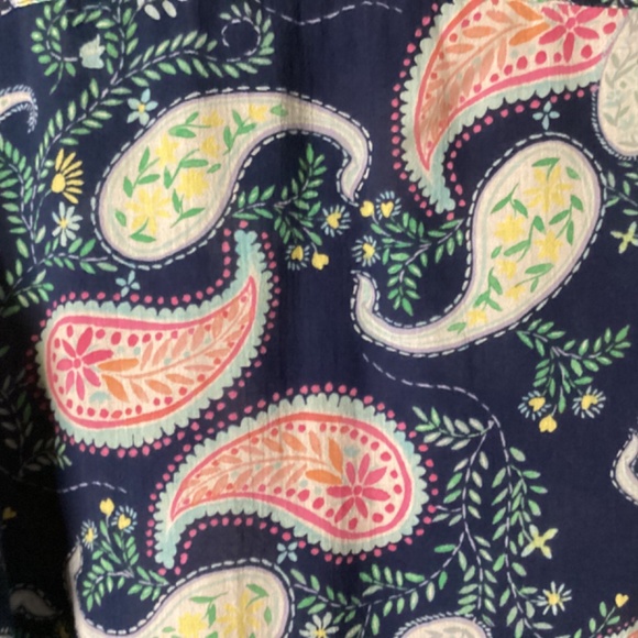 Talbots Plus Paisley Button Down Shirt Size 2X - Picture 4 of 4